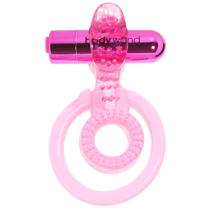 BodyWand Rechargeable Duo Tickler Ring in Pink