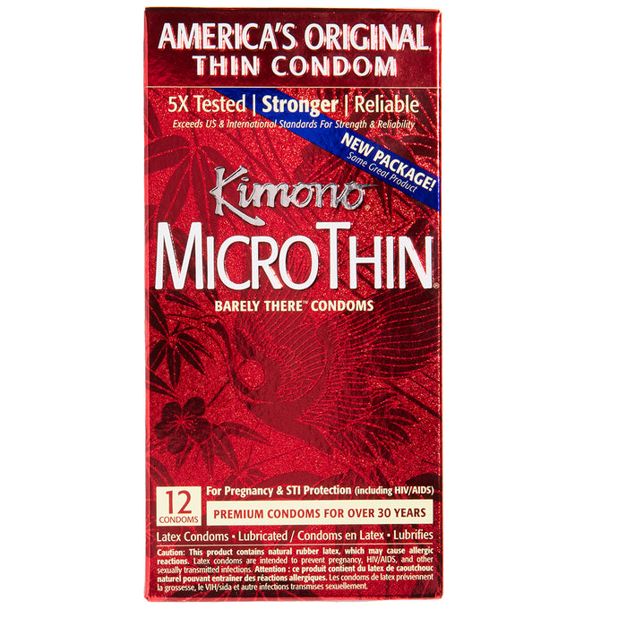 MicroThin Condoms in 12 Pack
