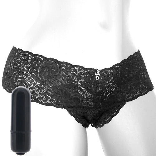 Vibrating Panties with Hidden Vibe Pocket in M/L