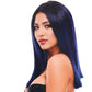 Nicole Straight Wig in Blue