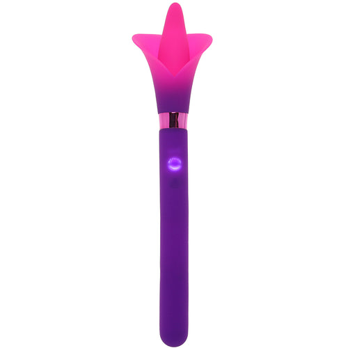 Vala Fiercely Powerful Silicone Flower Vibe in Purple