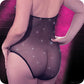 Radiance Hooded Deep V Bodysuit XL