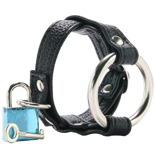 Blue Line Duo Cock and Ball Lock