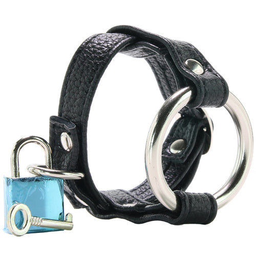 Blue Line Duo Cock and Ball Lock