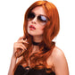 Jessie Wavy Wig in Red