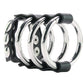 Blue Line Triple Metal C-Ring with Adjustable Ball Strap