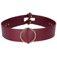 Ouch! Halo Burgundy Waist Bondage Belt /XL