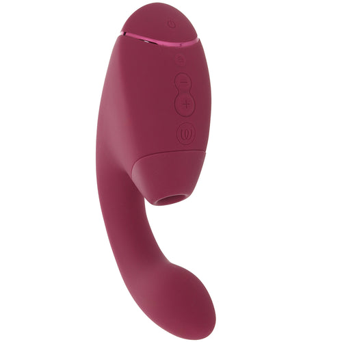 Womanizer Next Duo Clitoral Suction & G-Spot Vibe in Pink