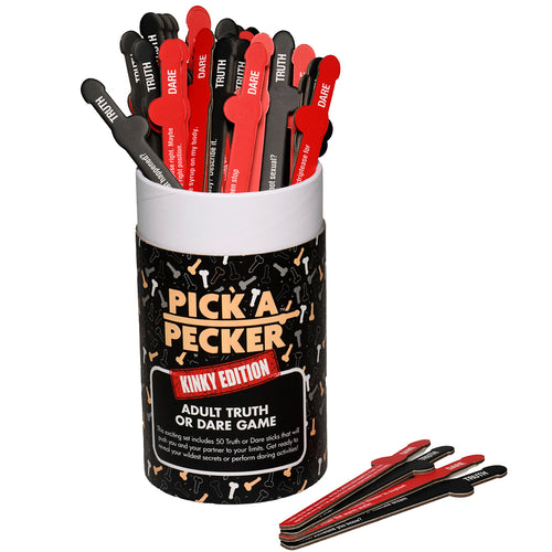Pick-A-Pecker Kinky Edition Truth or Dare Game