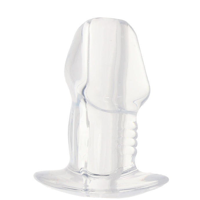 Master Series Dicked Hollow Anal Plug in Small