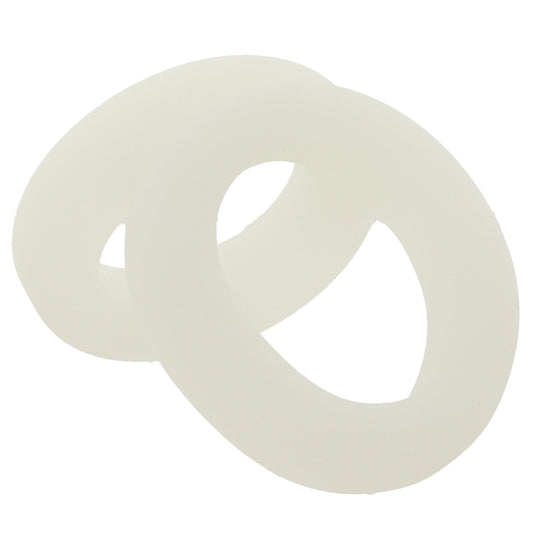 Alpha Ring Liquid Silicone Snug Tugger in Glow-in-the-Dark