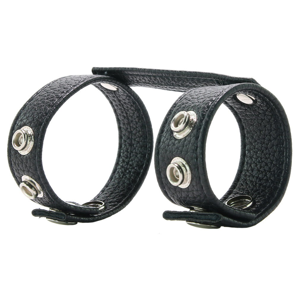 Blue Line Duo Snap Cock and Ball Ring