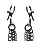 Signature exCHAINgeable Nipple Clamps in Midnight Muse