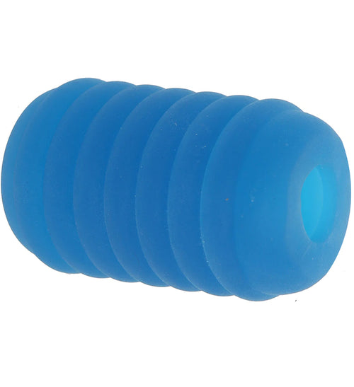 Pop Sock Ribbed Pocket Stroker in Blue