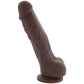 Colours Pleasures 5 Inch Vibe in Dark Brown