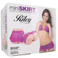 Riley Reid Mini Skirt Pussy & Anus Masturbator