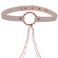 S&M Peaches 'n CreaMe Collar with Nipple Clamps