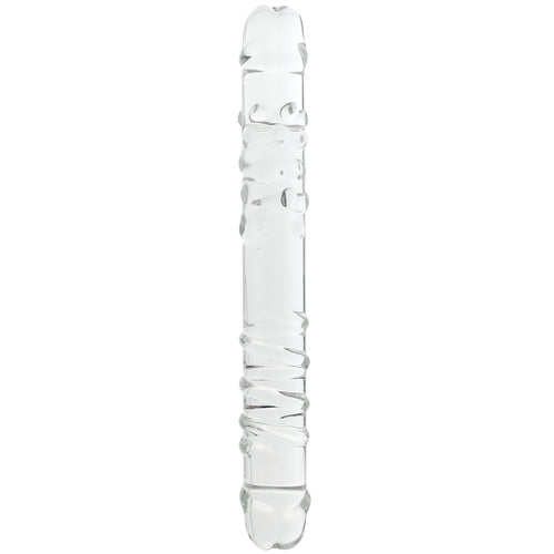 Clarity Elysian Sensation Double-Ended Glass Dildo