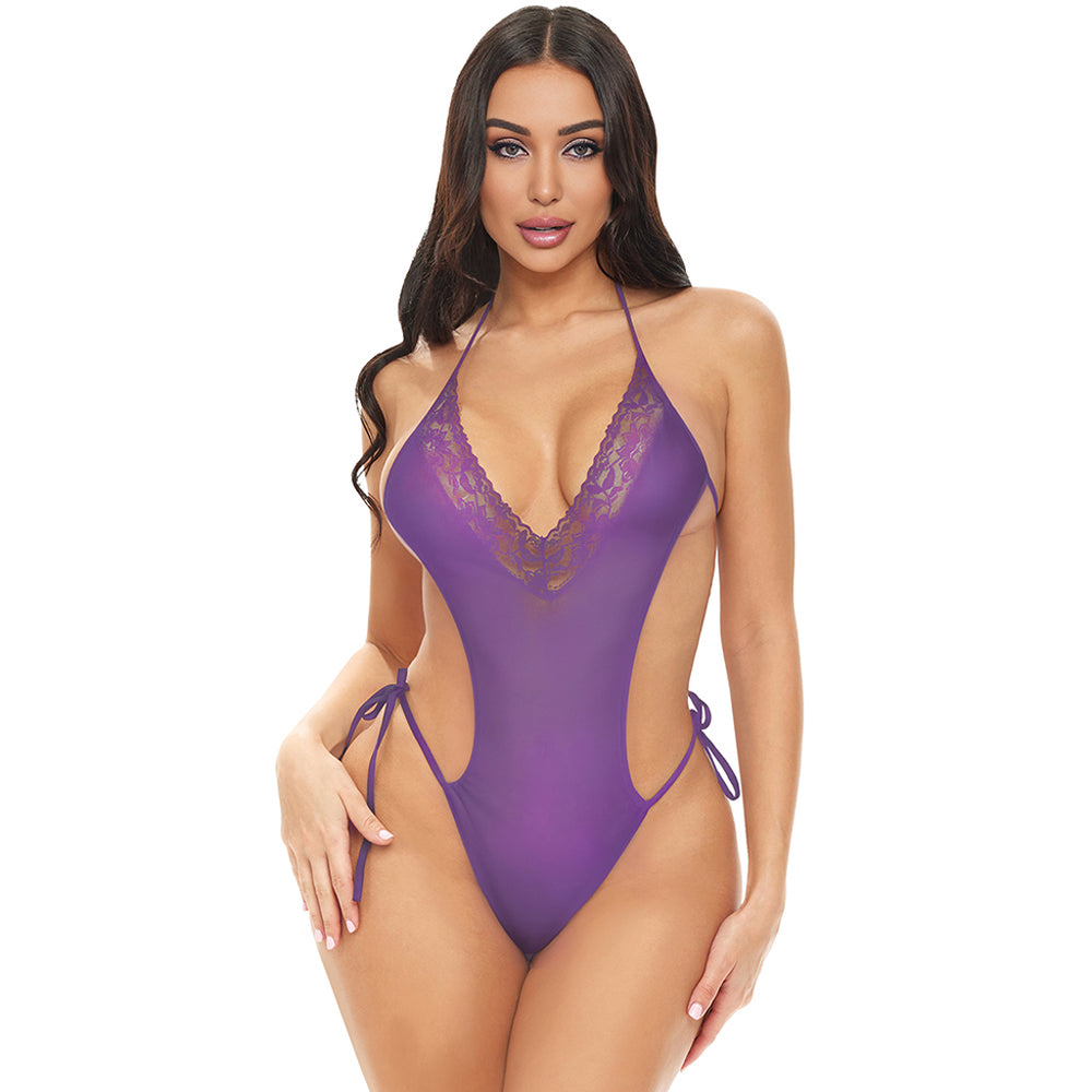 Lilac Lace Bodysuit
