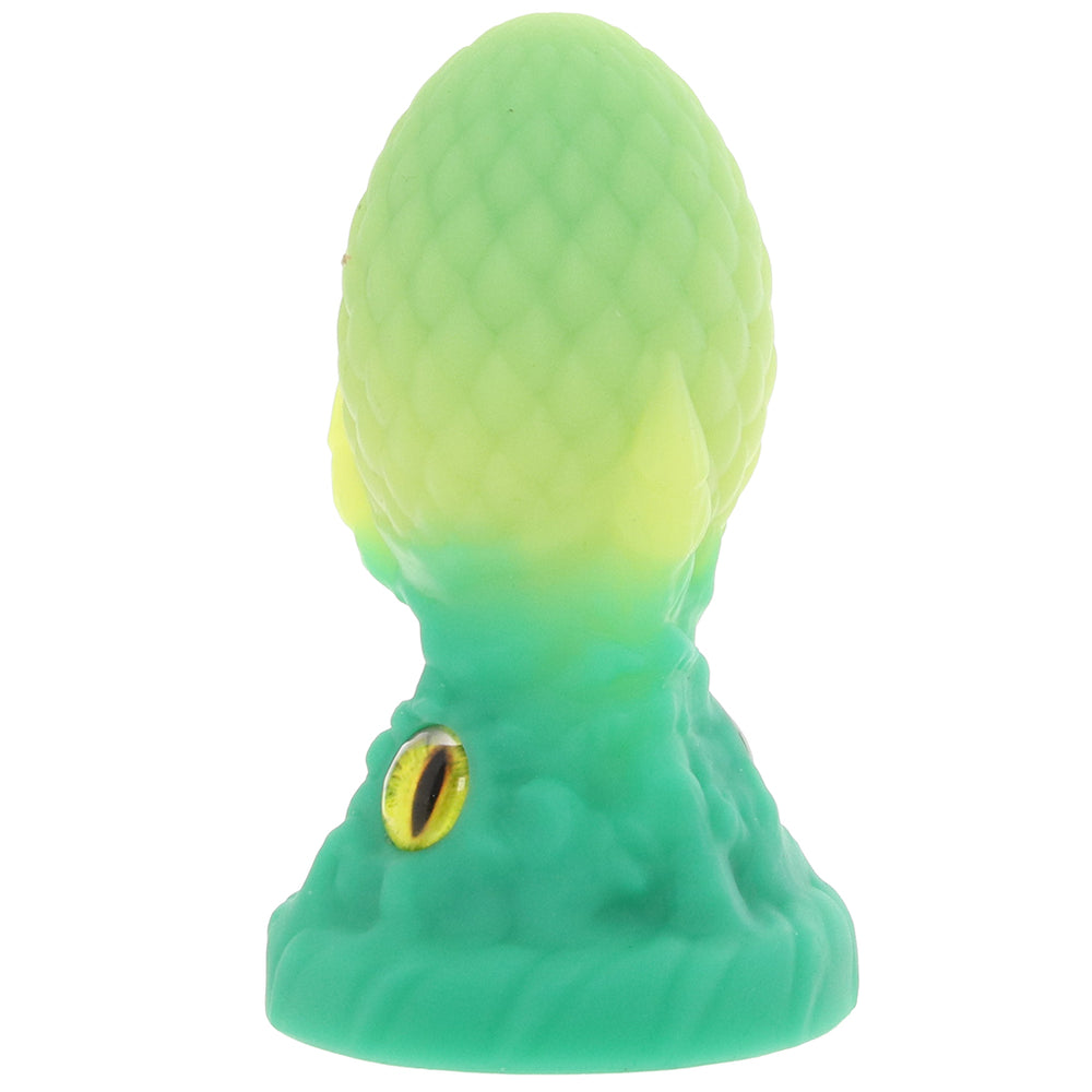 Creature Cocks Eye of the Dragon Silicone Plug in Green