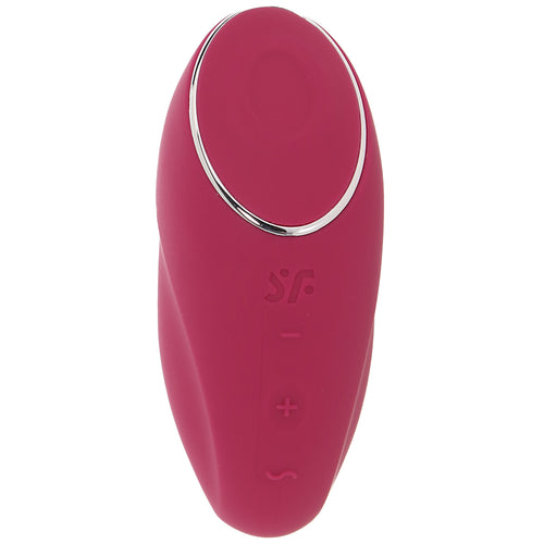 Satisfyer Tap & Climax 1 Tapping Vibe in Red