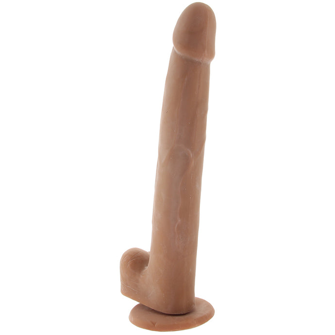 Size Queen 12 Inch Dildo in Brown