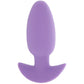 Mood Teaser Vibrating Micro Plug in Purple