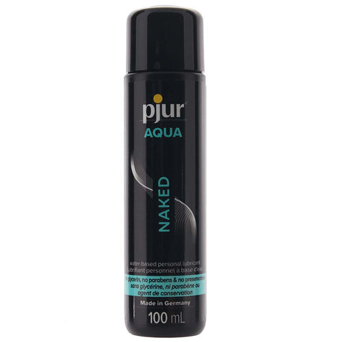 Pjur Aqua Naked Water Based Lubricant in 3.4oz/100ml