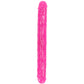 RealRock Glow In The Dark 15 Inch Double Dildo in Pink