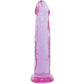 Crystal Jellies 9 Inch Realistic Dildo in Purple