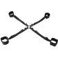 Velvet Noir Adjustable Hog Tie & Cuff Set