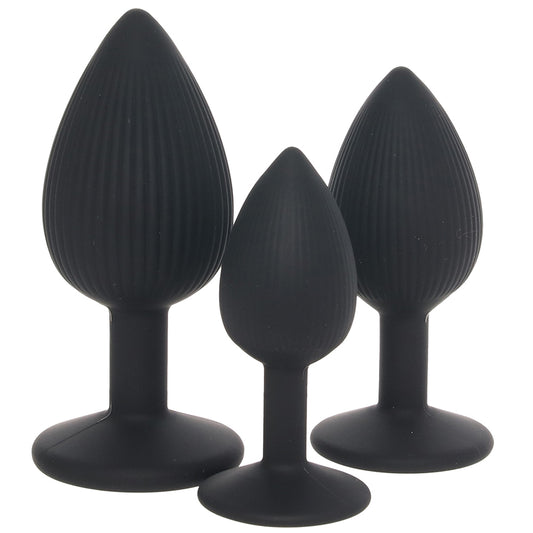 Renegade Triple Ace Silicone Butt Plug Kit