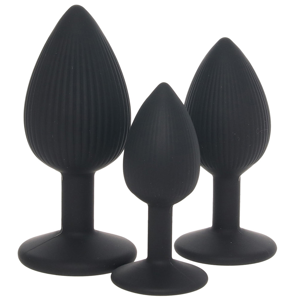 Renegade Triple Ace Silicone Butt Plug Kit