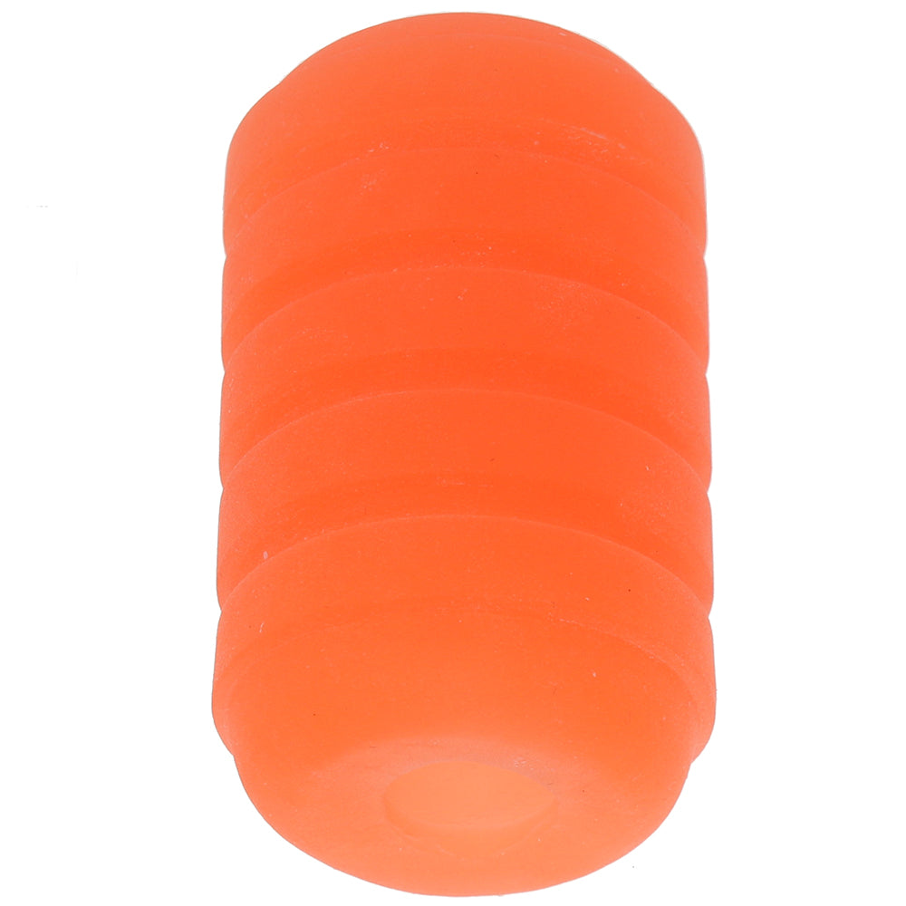 Pop Sock Ribbed Pocket Stroker in Orange