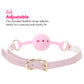 Ouch! Paris Collection Silicone Ball Gag in Pink