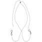Ex's & Oh's Body Jewelry with Nipple Ties