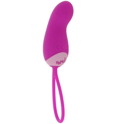 Bang! Silicone Mini Vibe with Remote in Purple