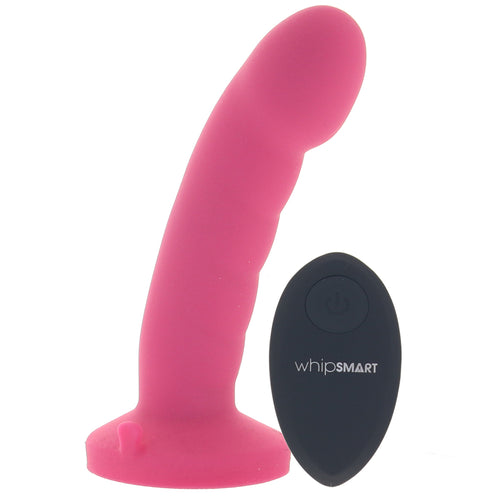 WhipSmart Ripple Remote 6 Inch Vibe in Pink
