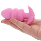 Mood Teaser Vibrating Butt Plug in Pink