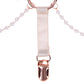 S&M Peaches 'n CreaMe Pearl Garters