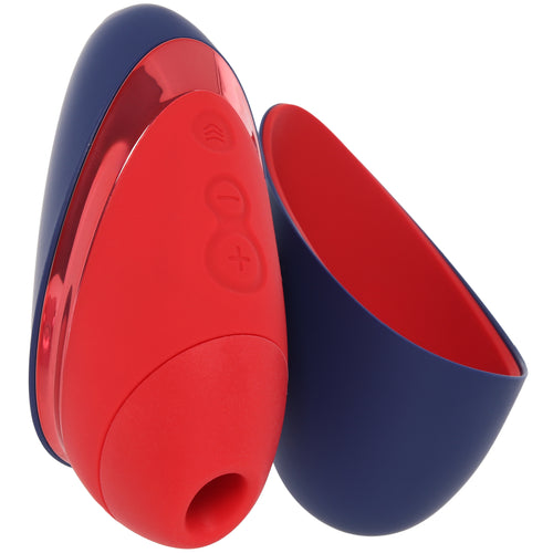 Womanizer Next Liberty 3D Clitoral Stimulator in Red & Blue