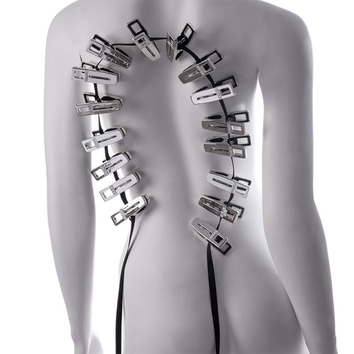 Edge Body Zipper Clothes Pin Set
