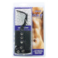 Blue Line Cock Ring with 2 Inch Ball Stretcher & Weight Rin