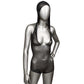 Radiance Hooded Deep V Bodysuit XL