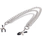 Signature exCHAINgeable Nipple Clamps in Black