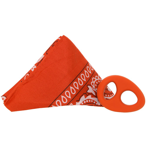 Rock Solid The Code C-Ring and Bandana Set in Orange