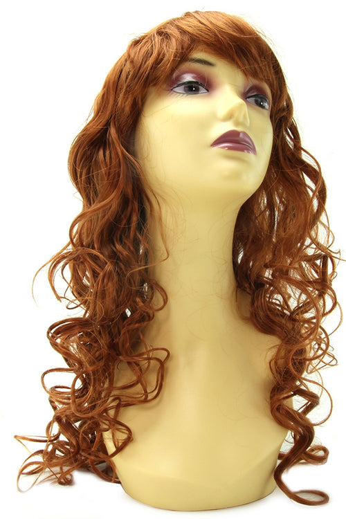 Missy Curly Wig in Red