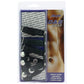 Blue Line Triple Cock and Ball Strap with Leash Lead