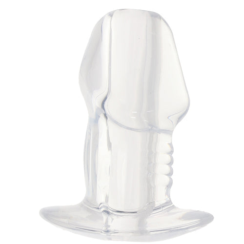 Master Series Dicked Hollow Anal Plug in Large