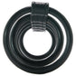 Blue Line 5 Ring Rubber Gates of Hell Cock Cage with Lead